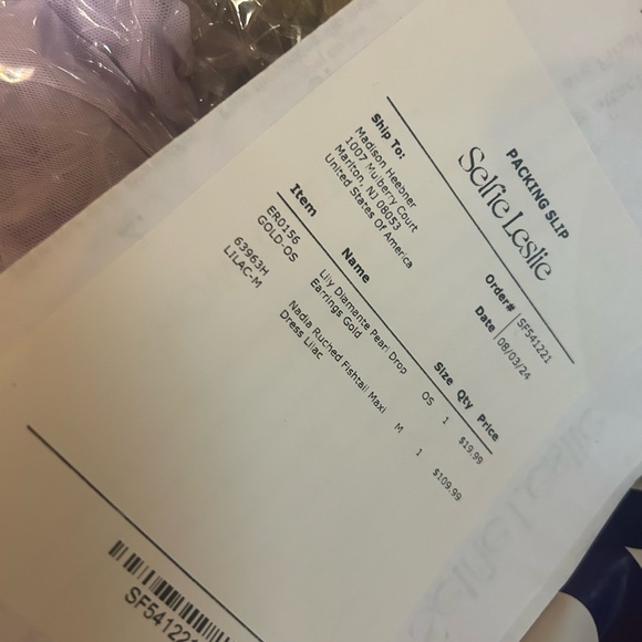 Wedding guest dress. NWT size medium! - Picture 3 of 3